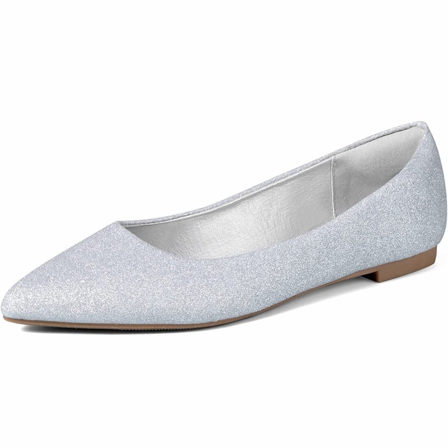 Women my soft Comfort Flats | Glitter Wedding Mary Jane Casual Dress Flats