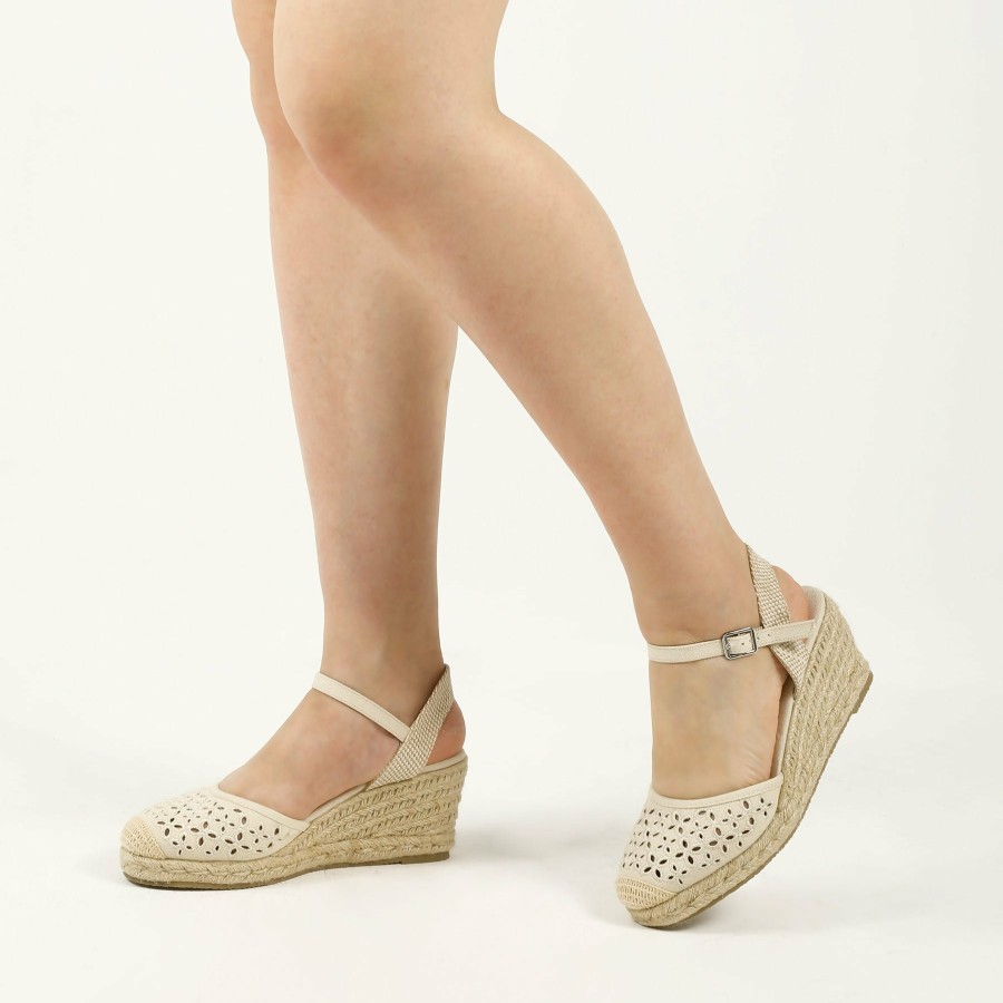 Women my soft Wedge Sandals | Hollow Closed Toe Espadrilles Wedge Sandals