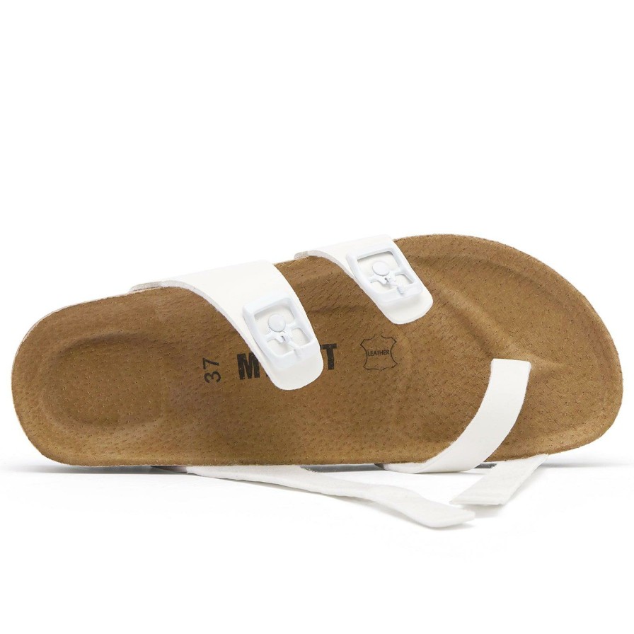 Women my soft | Arch Support Flip Flop Sandals With Cork Footbed