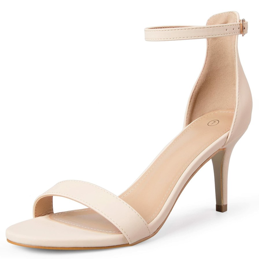 Women my soft Dress Heels | Trendy Open Toe Pump Stiletto Sandals