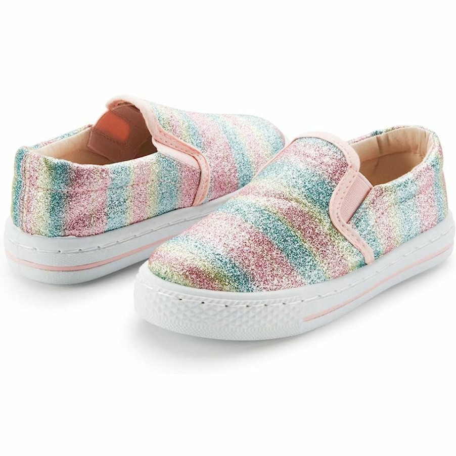 Kids my soft | Colorful Glitter Slip-On Espadrilles