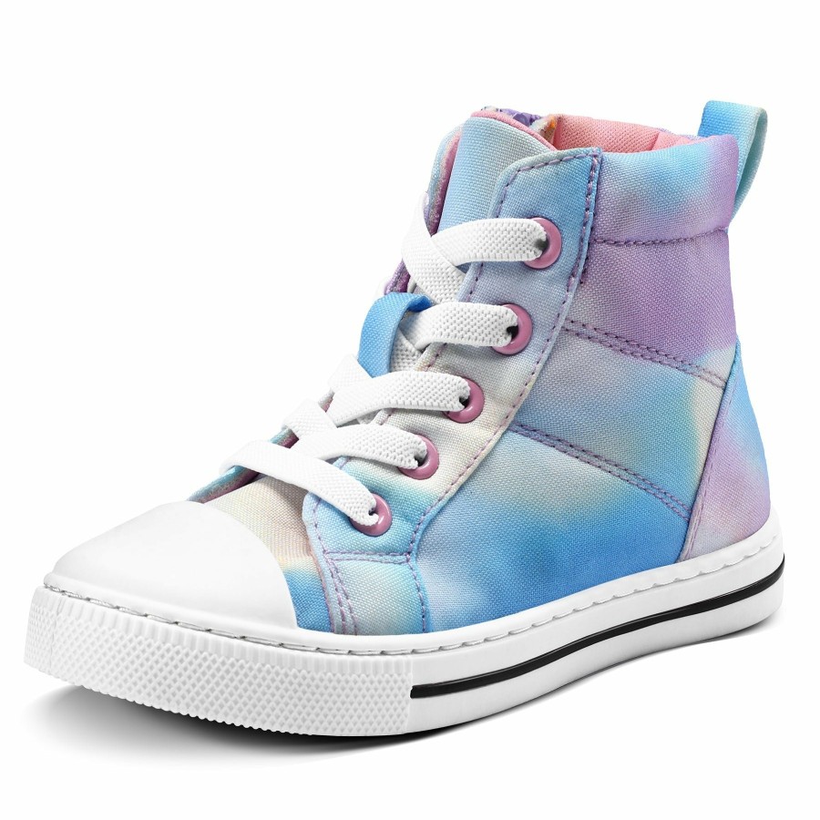 Kids my soft | Ombre Lace-Up High-Top Sneakers