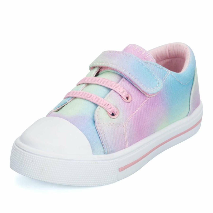 Kids my soft | Colorful Hook And Loop Canvas Toddler Sneakers