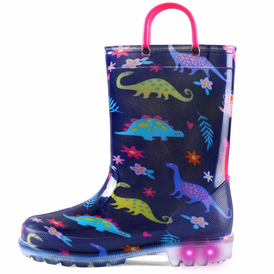 Kids my soft | Colorful Dinosaur Kids Rain Boots