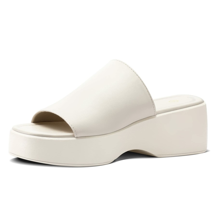 Women my soft | Slip On Platform Slide Sandals