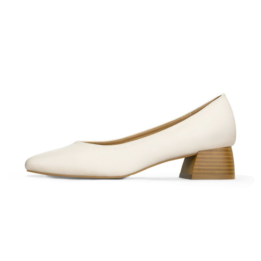 Women my soft Block Heels | Classic Minimalist Block Heel Pumps