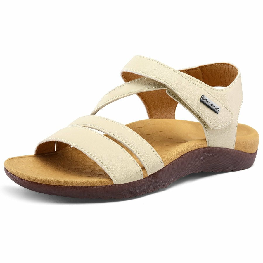 Women my soft Orthopedic Arch Support Sandals | Adjustable Arch Support Casual Sandals