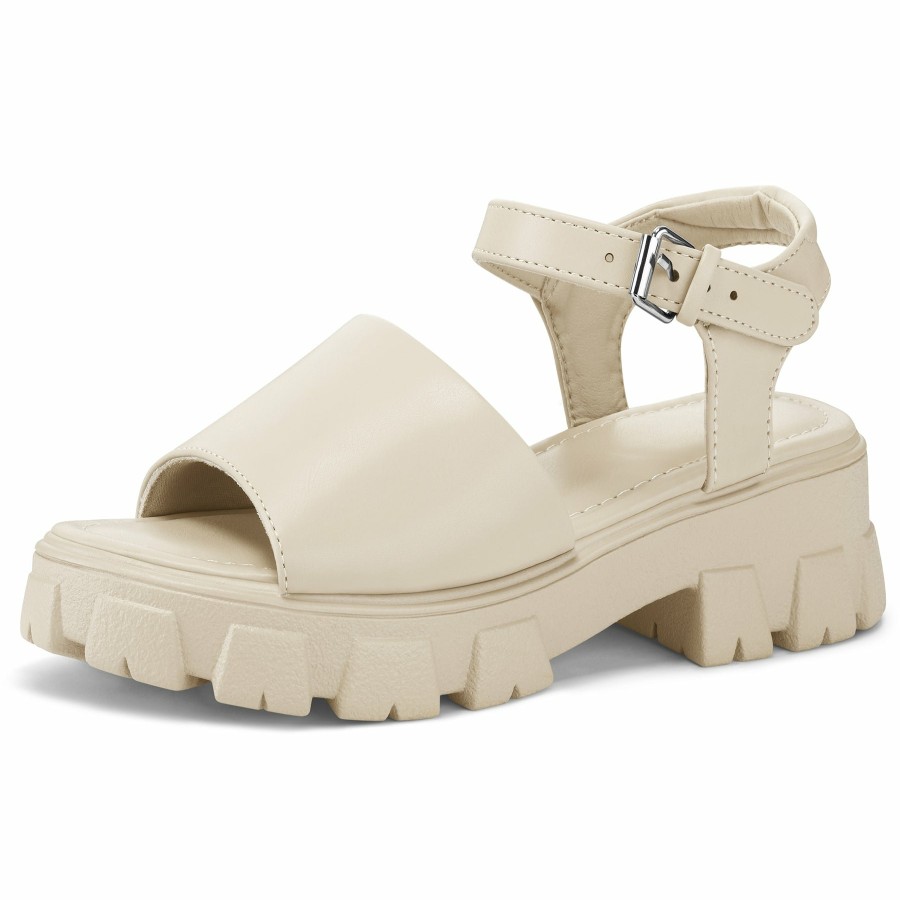 Women my soft Platform Sandals | Adjustable Buckle Flange Platform Sandals