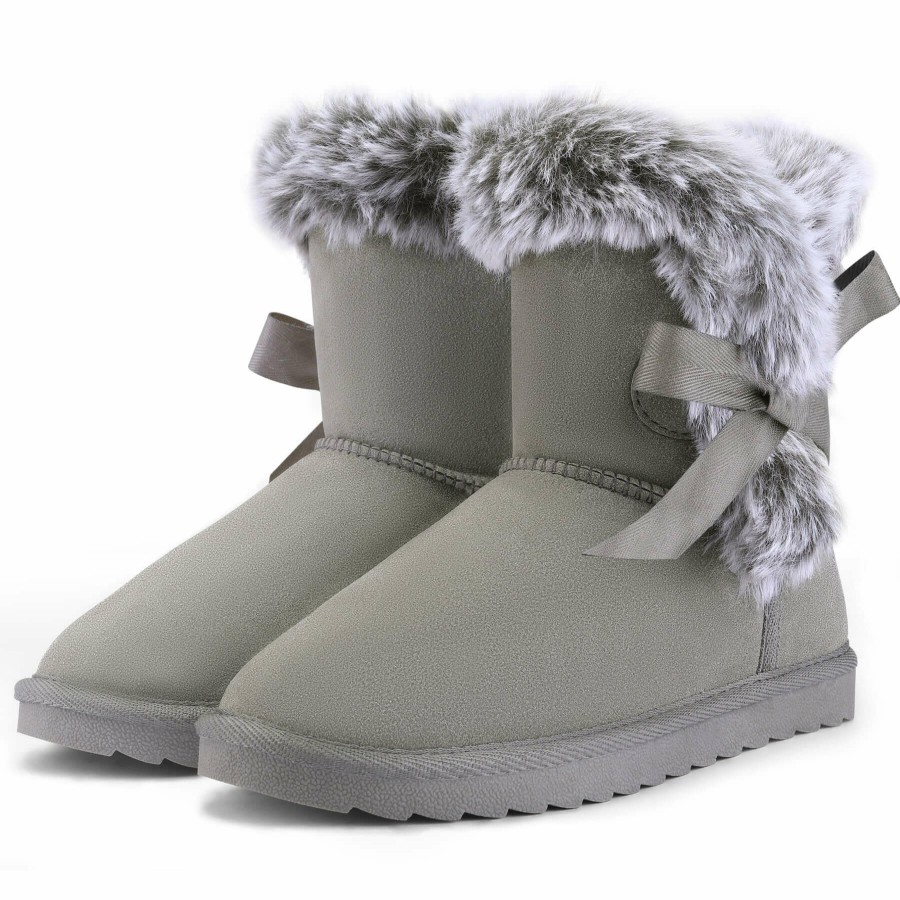 Kids my soft | Bow Winter Warm Snow Boots For Kids