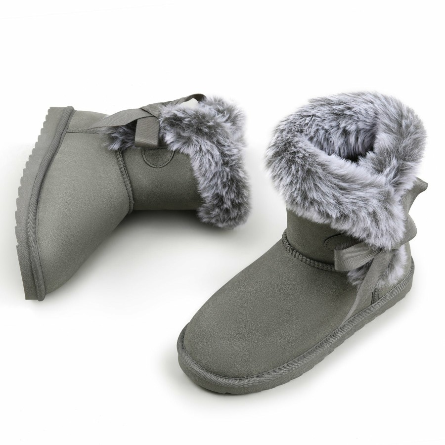 Kids my soft | Bow Winter Warm Snow Boots For Kids