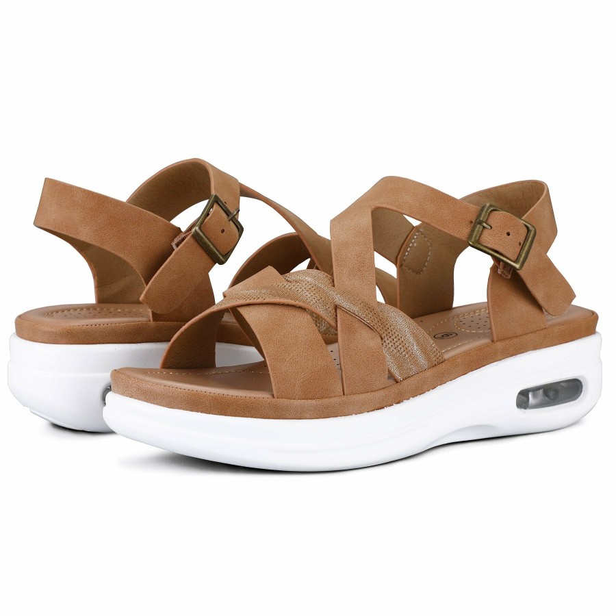 Women my soft Platform Sandals | Air Cushioned Support Platform Sandals