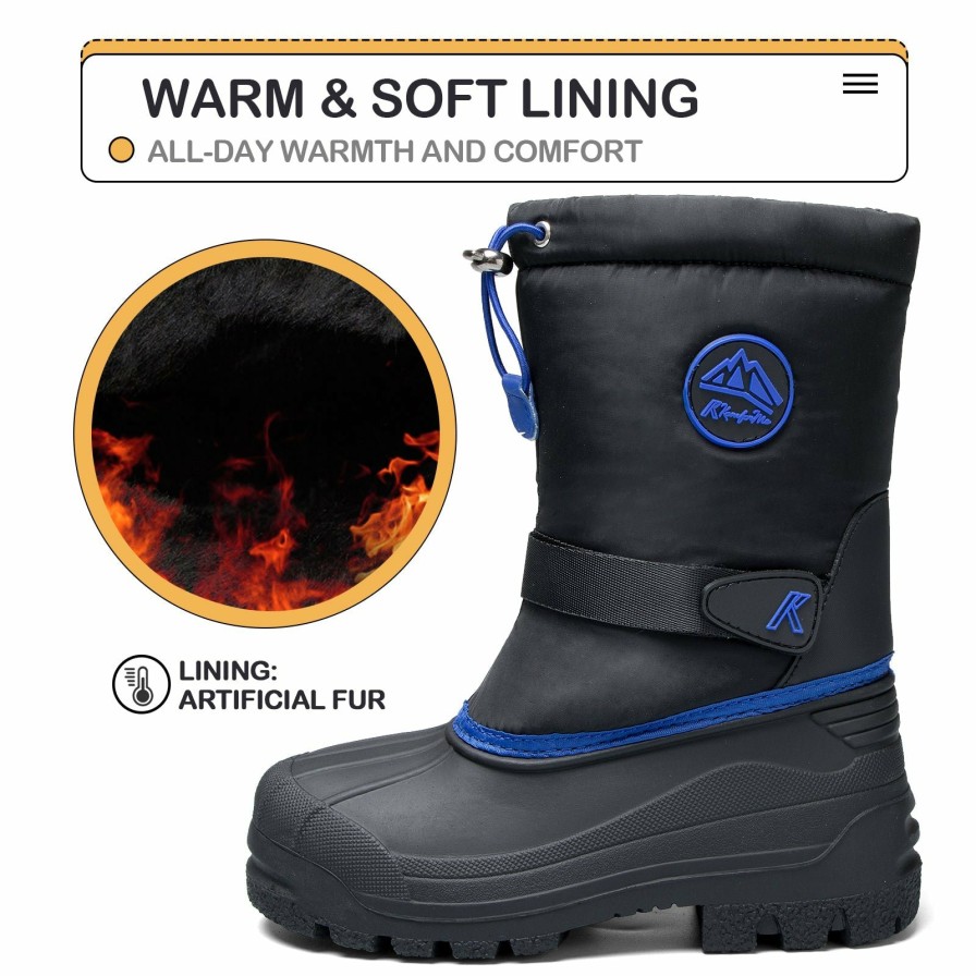 Kids my soft | Black Mountain Icons Warm Waterproof Snow Boots