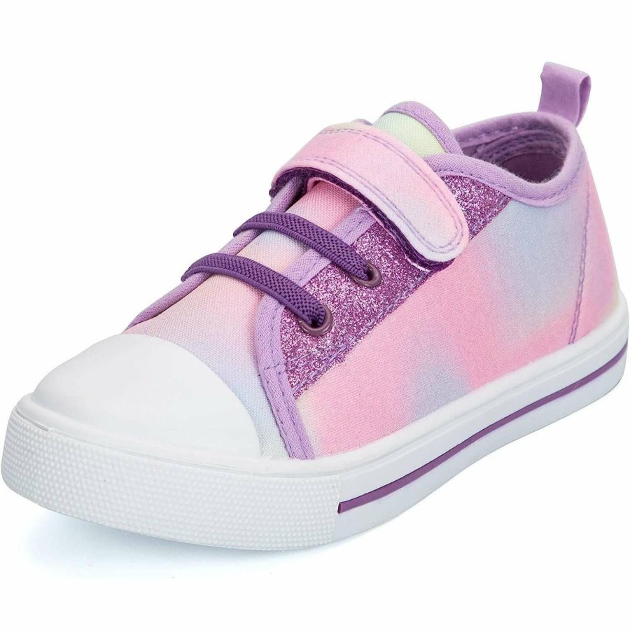 Kids my soft | Primary Pink Lace-Up And Velcro Sneakers