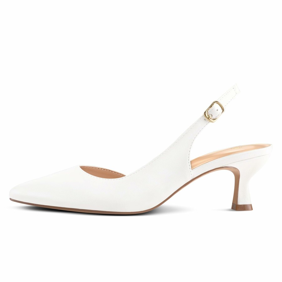 Women my soft Dress Heels | Slingback Low Heel Wedding Shoes