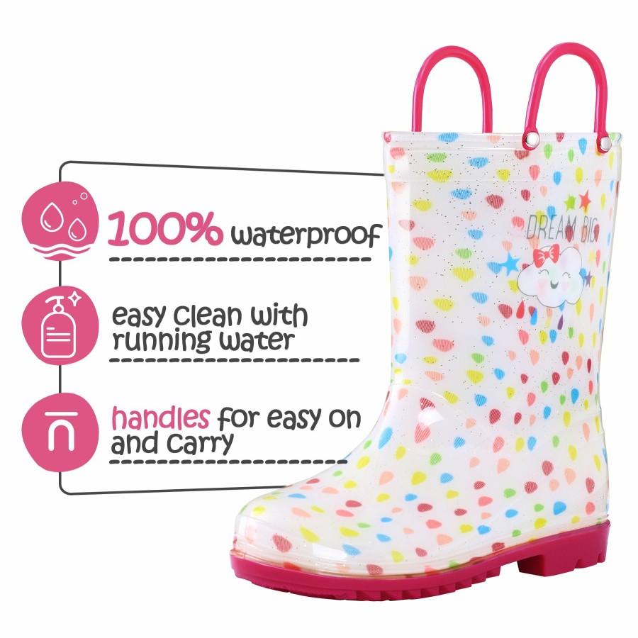 Kids my soft | Dot Cloud Kids Rain Boots