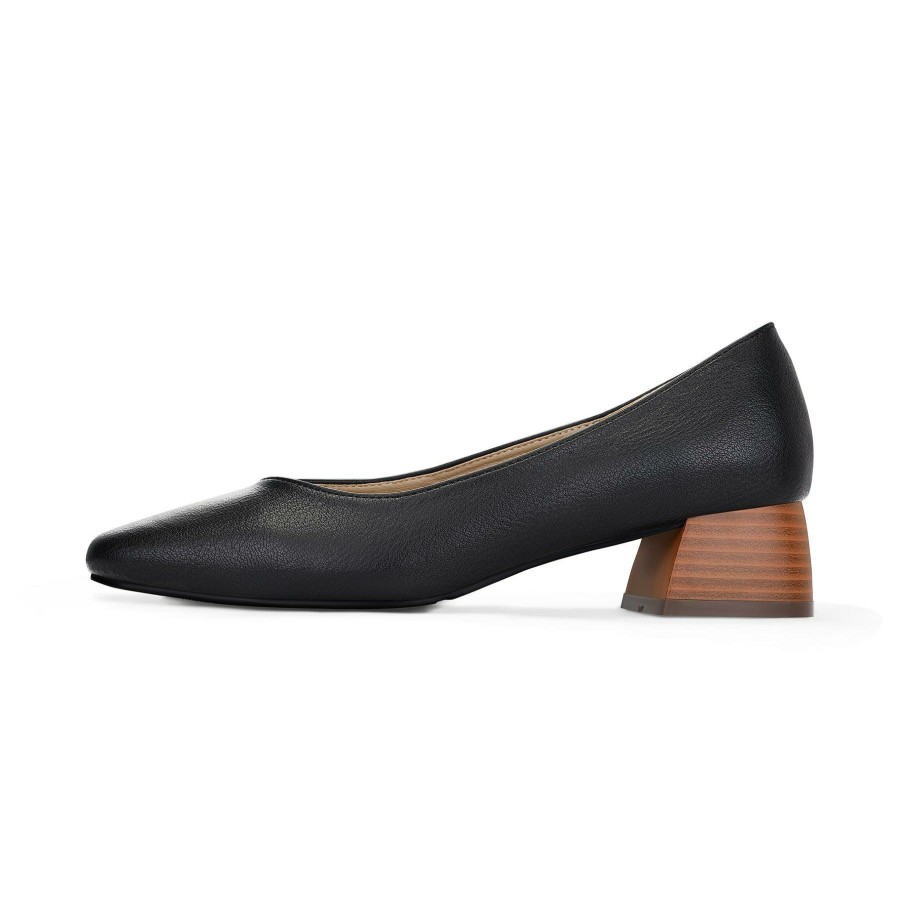 Women my soft Block Heels | Classic Minimalist Block Heel Pumps