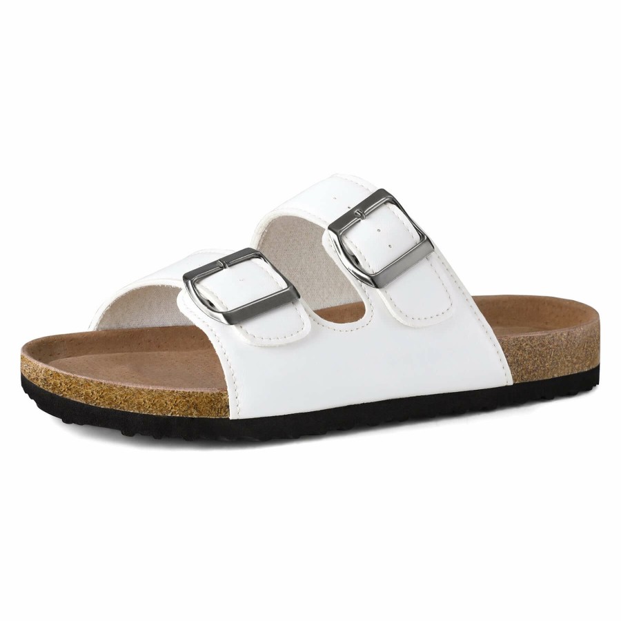 Women my soft | Light Cork Footbed Adjustable Buckle Sandals