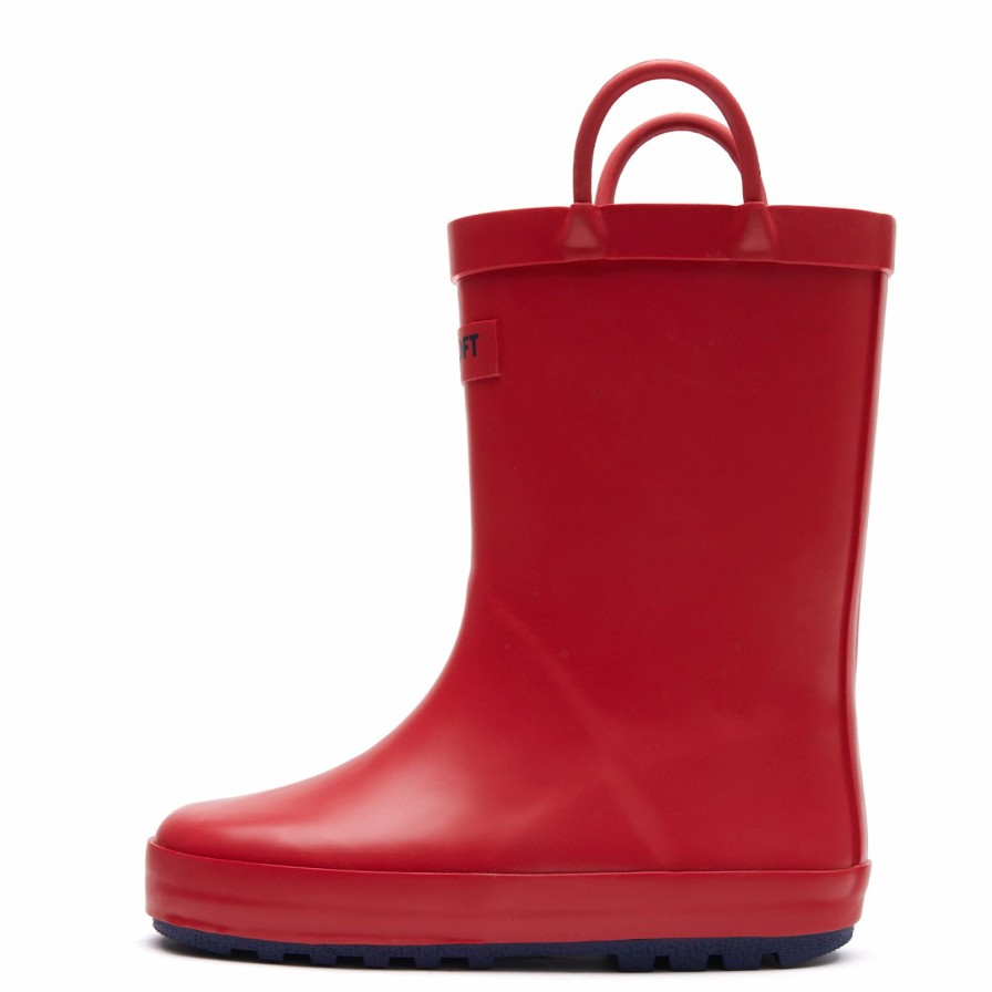 Kids my soft | Solid Color Waterproof Rubber Rain Boots