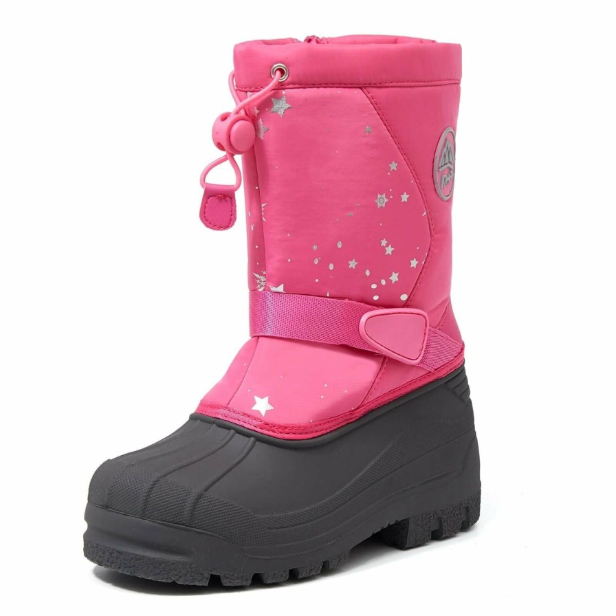 Kids my soft | Pink Warm Waterproof Non-Slip Snow Boots