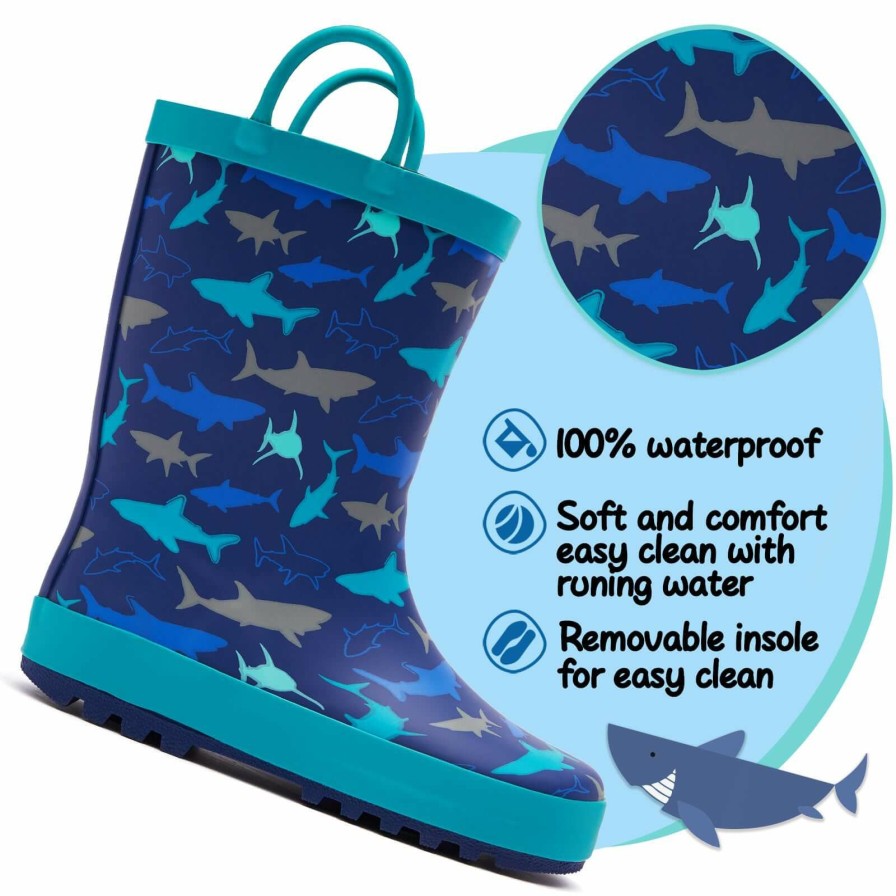 Kids my soft | Sea World Waterproof Rubber Rain Boots