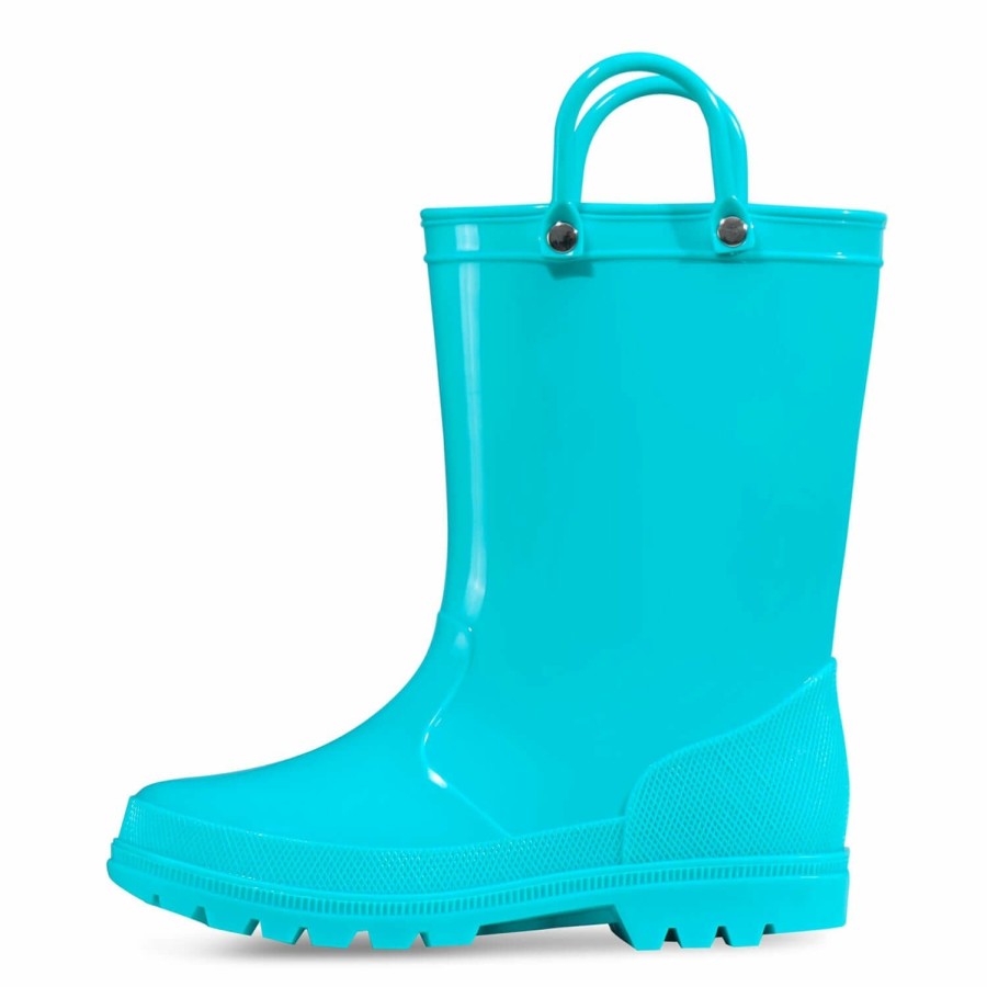 Kids my soft | Pvc Turquoise Waterproof Rubber Rain Boots