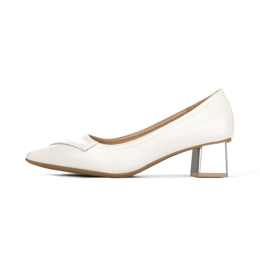 Women my soft Block Heels | Simple Foldable Block Heel Pumps