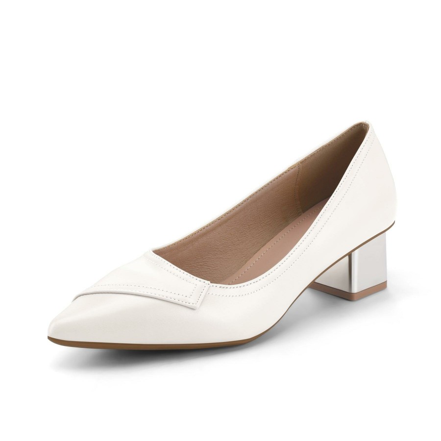 Women my soft Block Heels | Simple Foldable Block Heel Pumps