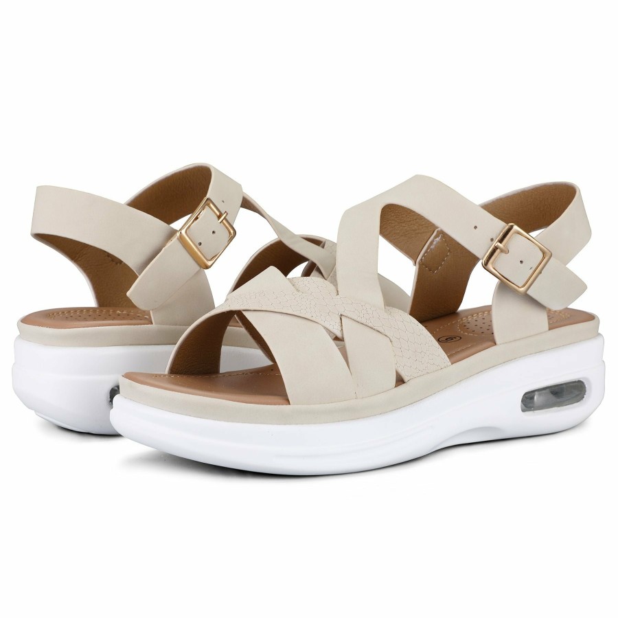 Women my soft Platform Sandals | Air Cushioned Support Platform Sandals