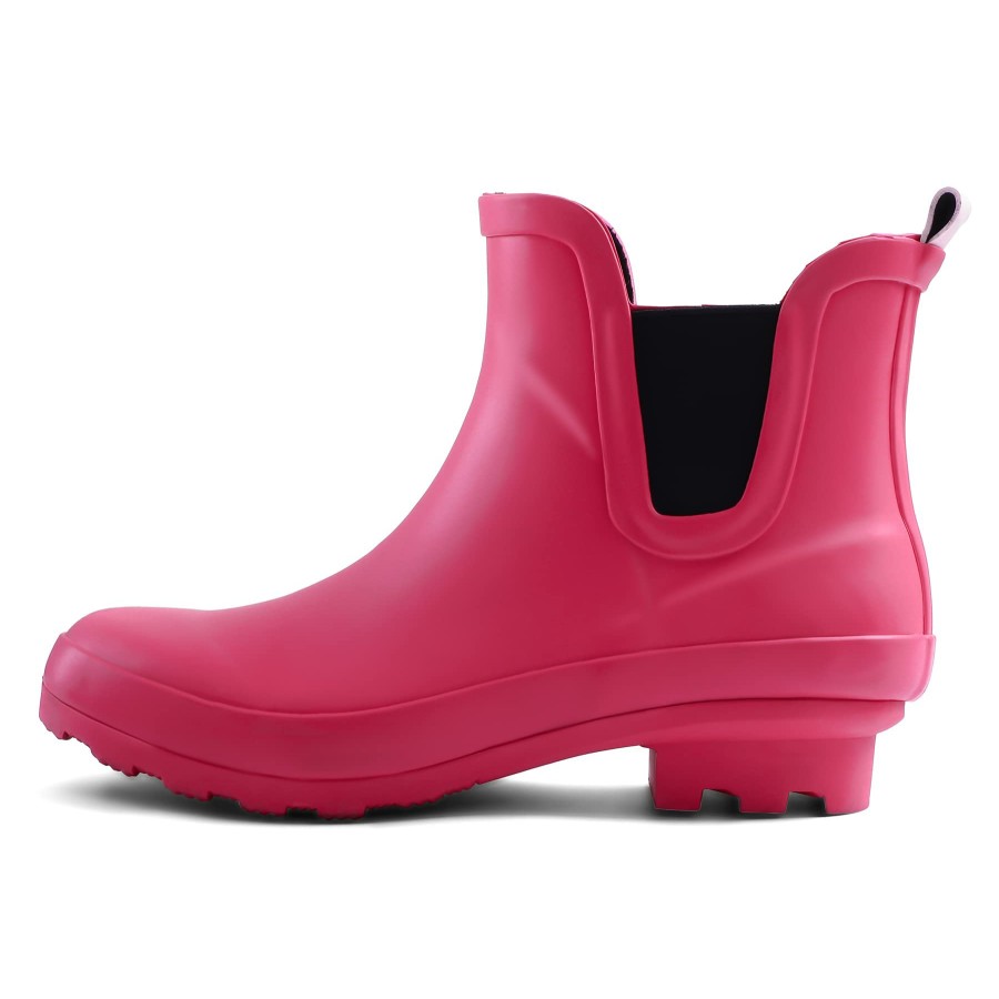 Women my soft | Matte Chelsea Short Rain Boots