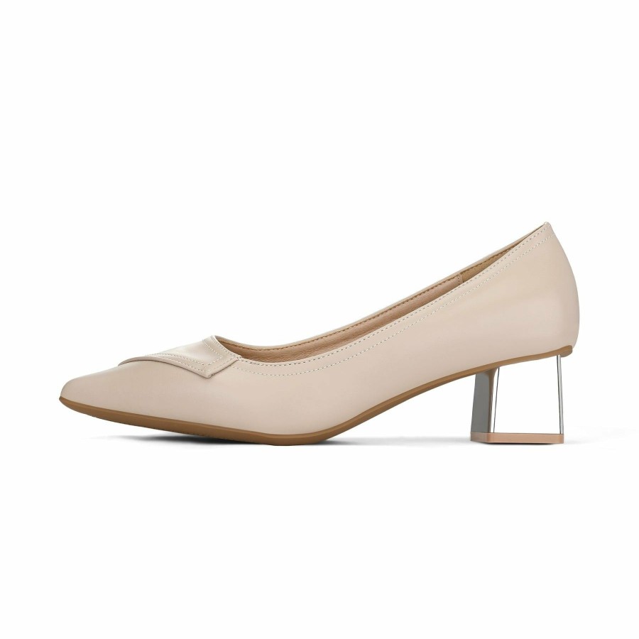 Women my soft Block Heels | Simple Foldable Block Heel Pumps