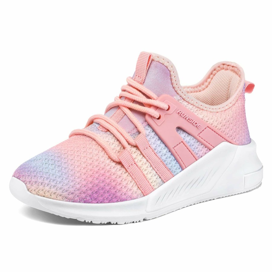 Kids my soft | Pink Mesh Athletic Shoes For Kids