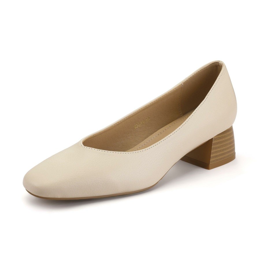 Women my soft Block Heels | Classic Minimalist Block Heel Pumps