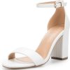 Women my soft Dress Heels | Adjustable Ankle Strap 3.5" Heel Sandals