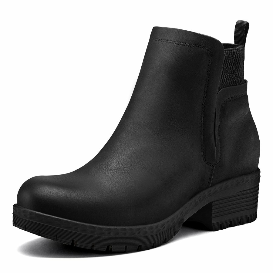 Women my soft Casual Boots | Elastic Gore Platform Chunky Heel Ankle Booties