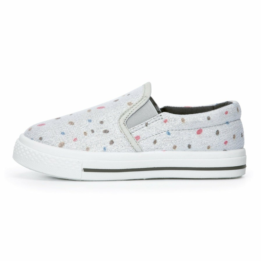 Kids my soft | Color-Dot Elastic Slip-On Espadrilles