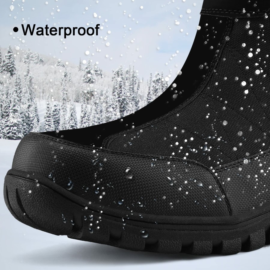 Men my soft | Waterproof Winter Boots With Reflective Tape